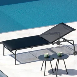 Lettino da Giardino Impilabile in Acciaio Made in Italy 2 Pezzi – Arwen