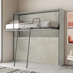 Letto a Castello a Scomparsa Orizzontale Made in Italy - Collaborativo