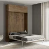 Letto Alla Francese a Scomparsa Verticale con Pensile - Magicompare