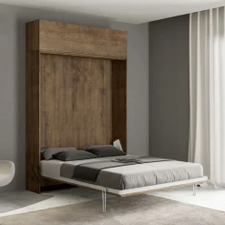 Letto Alla Francese a Scomparsa Verticale con Pensile - Magicompare