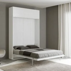 Letto Alla Francese a Scomparsa Verticale con Pensile - Magicompare