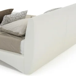 Letto Imbottito Matrimoniale in Ecopelle o Tessuto Made in Italy – Armonica