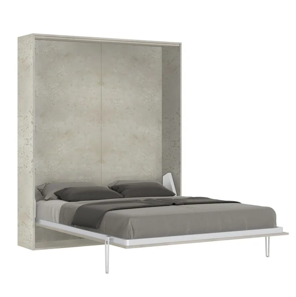 Letto Matrimoniale a Scomparsa Verticale in Diverse Finiture - Magicompare