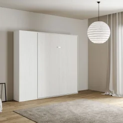 Letto Matrimoniale a Scomparsa Verticale con Colonna - Magicompare
