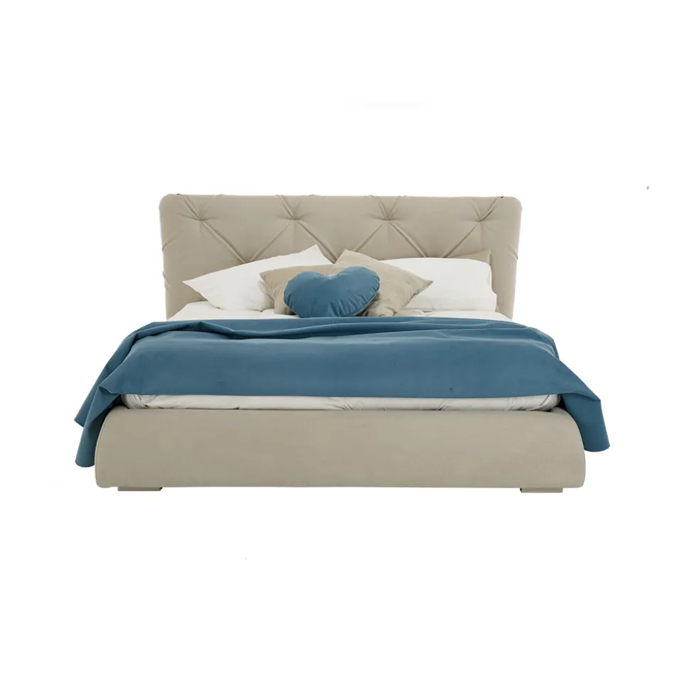 Letto Matrimoniale con Contenitore di Design Moderno Made in Italy – Gaven