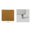 Letto Matrimoniale con Testiera in Ecopelle o Tessuto Made in Italy - Buddy