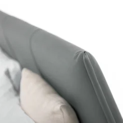 Letto Matrimoniale Design di Lusso in Ecopelle o Tessuto Made in Italy – Generus