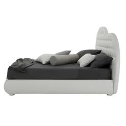 Letto Matrimoniale di Lusso con Box e Swarovski Made in Italy – Cuoricino