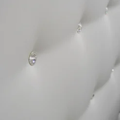 Letto Matrimoniale di Lusso con Box e Swarovski Made in Italy – Cuoricino