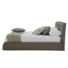 Letto Matrimoniale Imbottito con Box in Ecopelle o Tessuto Made Italy – Nasello