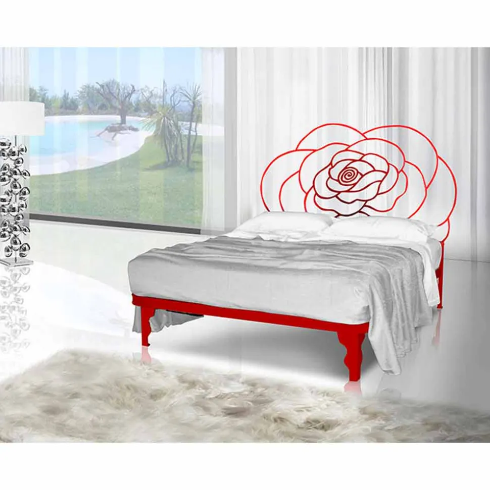 Letto Matrimoniale in Ferro Battuto Centauro