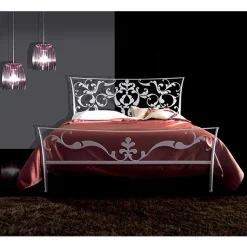 Letto Matrimoniale in Ferro Battuto Mimosa