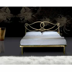 Letto Matrimoniale in Ferro Battuto Orchidea