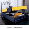 Letto Matrimoniale in Ferro Battuto Altea