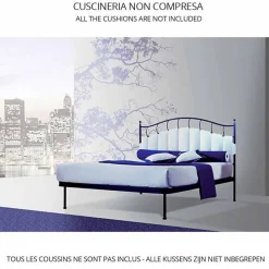 Letto Matrimoniale in Ferro Battuto Ametista
