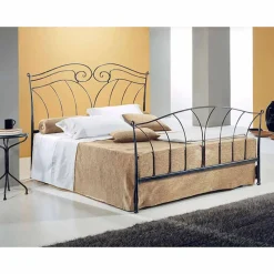 Letto Matrimoniale in Ferro Battuto Nettuno