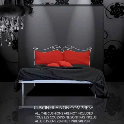 Letto Matrimoniale in Ferro Battuto Febo