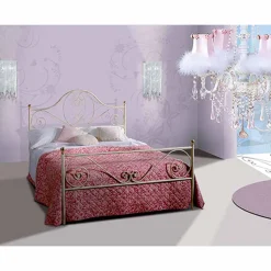 Letto Matrimoniale in Ferro Battuto Gea