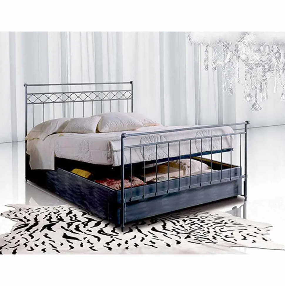 Letto Matrimoniale in Ferro Battuto Efesto