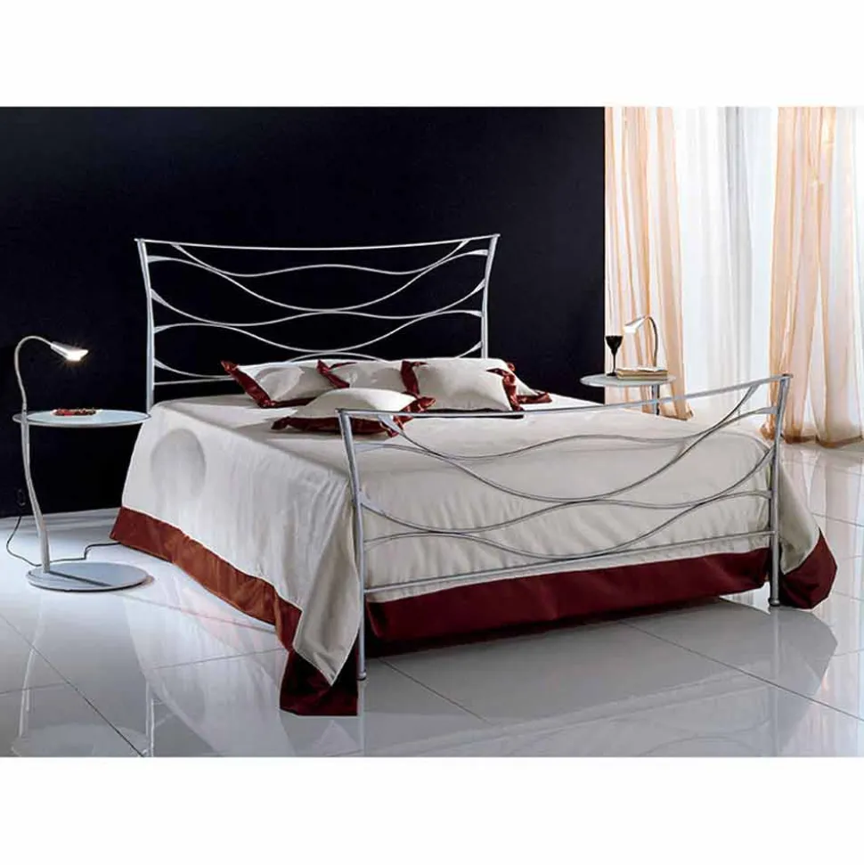 Letto Matrimoniale in Ferro Battuto Idra