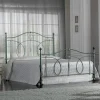 Letto Matrimoniale in Ferro Verde o Nero Realizzato in Italia - Poldo