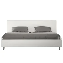 Letto Matrimoniale 180x200 cm con Testata in Similpelle Made in Italy - Pallone