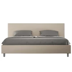 Letto Matrimoniale 180x200 cm con Testata in Similpelle Made in Italy - Pallone