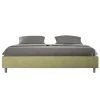 Letto Matrimoniale 190x200 cm e Rivestito in Microfibra Made in Italy - Atleta