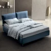 Letto Matrimoniale 160x190 con Cuscini che Avvolgono l'Intera Testata - Charme