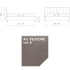 Letto Matrimoniale 160x190 con Imbottitura con Profili Cordonati Verticali - Nices