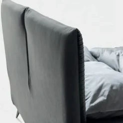 Letto Matrimoniale 160x190 con Imbottitura con Sagomatura a Cuscinone - Brezze