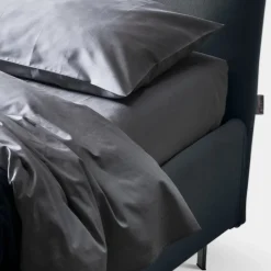 Letto Matrimoniale 160x190 con Inserti Trapuntati a Doghe Larghe - Fresche
