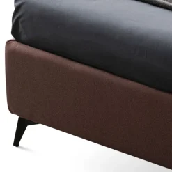 Letto Matrimoniale 160x190 con Linee Ricurve e Doppia Fascia Trapuntata - Gioie
