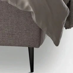 Letto Matrimoniale 160x190 con Testata a Balza Perimetrale Made in Italy - Riposo