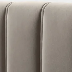 Letto Matrimoniale 160x190 con Trapuntatura a Fasce Larghe Verticali - Magan