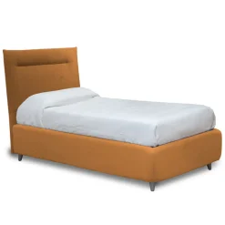 Letto Singolo con Contenitore Opzionale Realizzato in Italia - Ciccio