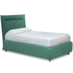 Letto Singolo con Contenitore Opzionale Realizzato in Italia - Ciccio