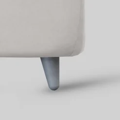 Letto Singolo Imbottito con Contenitore Opzionale Made in Italy - Akira