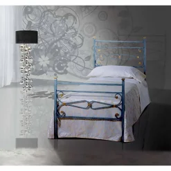 Letto Singolo in Ferro Battuto Topazio