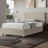 Letto Una Piazza e Mezzo 120x200 cm con Testata in Microfibra Made in Italy - Pallone