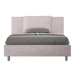 Letto 140x200 cm Testata con Cuscinatura in Microfibra Made in Italy - Pallone