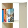 Libreria a Terra Moderna in Ferro Nero,Rosso,Bianco,Grigio Made in Italy – Cauro