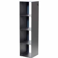 Libreria a Terra Moderna in Ferro Nero,Rosso,Bianco,Grigio Made in Italy – Cauro