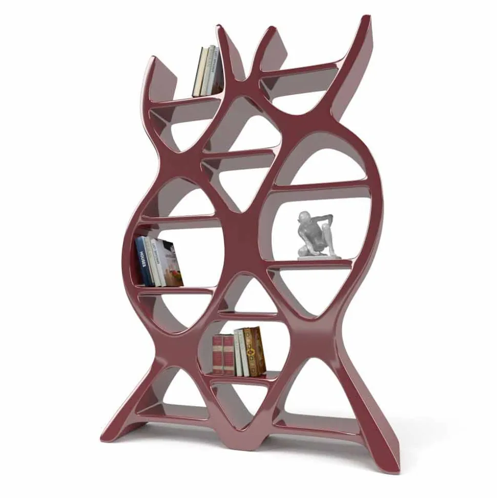 Libreria da terra design moderno in Solid Surface DNA