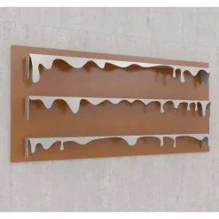 Libreria design italiano Kolata 186x86 (3 Ripiani) Made in Italy, Mabele