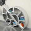 Libreria design moderno fatta artigianalmente in Italia Nicol