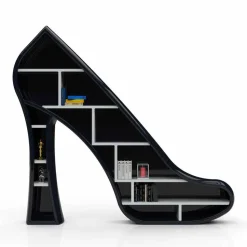 Libreria design moderno in Solid Surface Lady fatta in Italia
