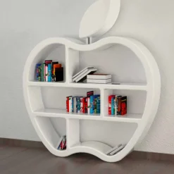 Libreria design moderno rossa,bianca o grigia Gluttony