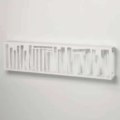 Libreria di Design Moderno da Parete in Metallo Bianco Made in Italy – Bolivia