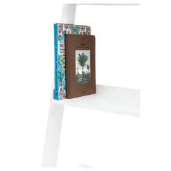 Libreria in MDF Laccato Bianco Opaco con 5 Ripiani - Cadmio